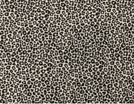 1063. Panter zwart op beige