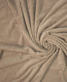 1078. Brede rib beige