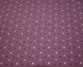 1131. Oud roze witte sterretjes