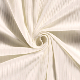 1172. Tricot met ribbetjes off white