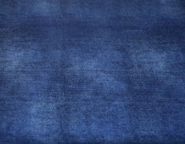 1117. Spijkerlook tricot blauw