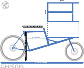 Omnium Cargo - mat zwart - Size L