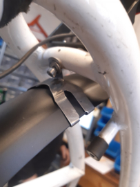 Stainless Steel Fender Clamp ESGE 65mm