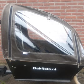 Bakfiets.nl Regenschutz 90% offen OHNE PFAS und PVC (Bestellung über Webshop nicht rückgabefähig)