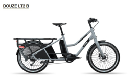 Douze LT , Douze Longtail, a robust bike with long rear carrier