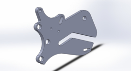 e-Bullitt Adapter Plaat