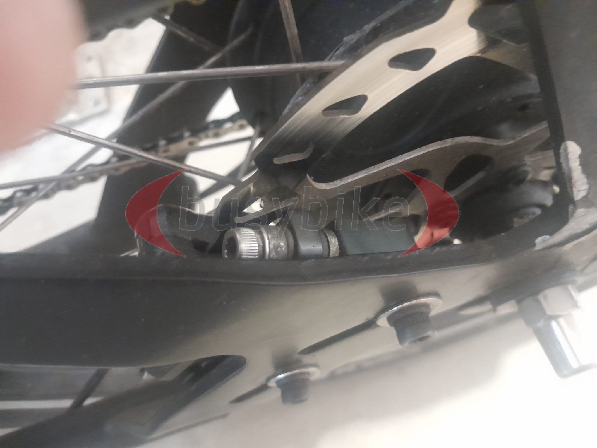 Urban Arrow Schijfrem Adapter ACHTER  Model Frame voor 2019)