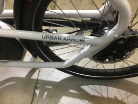 Urban Arrow sticker DARK grey KLEIN