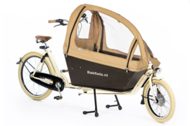 35 Tent Cargobike Long All-open mat creme