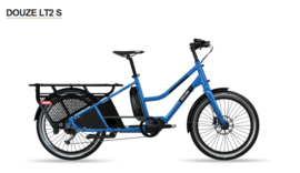 Douze LT , Douze Longtail, a robust bike with long rear carrier