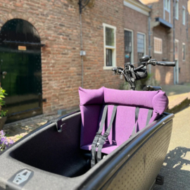 Studio Vollebak Lastenrad Kissen PURPURROT Urban Arrow