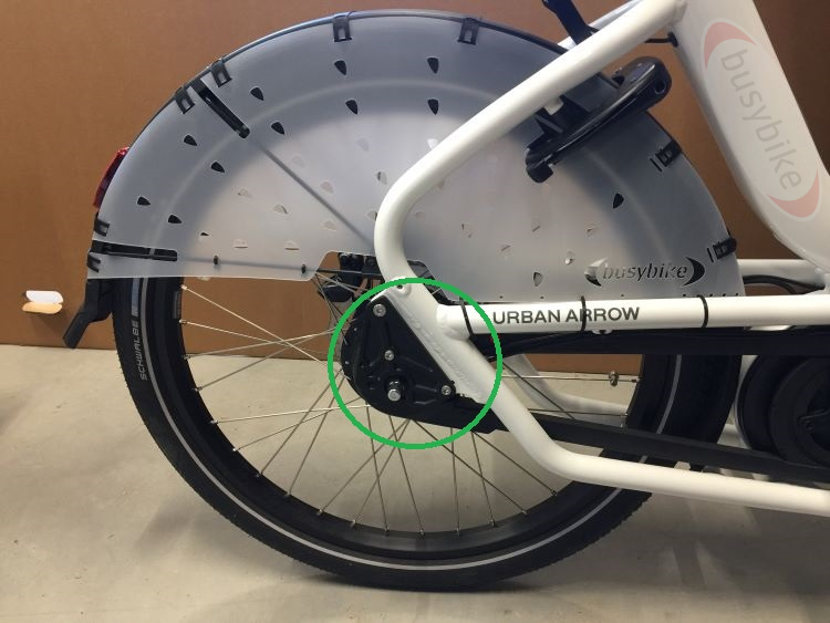 Bobike 1118 Klappbare Fußstütze + Montagesatz für Urban Arrow