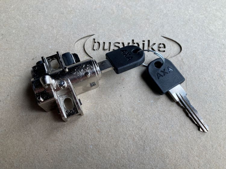AXA Bosch Battery Lock Standard Cylinder for Frame-Accu