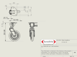 Neuswiel Busybike aanhanger