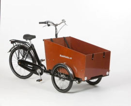 Clarijs afdekzeil tbv Bakfiets.nl Cargo TRIKE WIDE - rood -