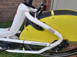 Urban Arrow Bosch Active Plus 400Ah accu, wit incl. Lockride accubeveiliging  en Tracefy tracker