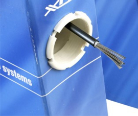 XLC Versnellingskabel met Lineaire Bewapening Ø 4,1mm