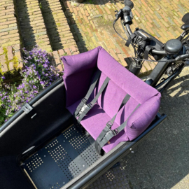Studio Vollebak Lastenrad Kissen PURPURROT Urban Arrow