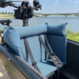 Studio Vollebak Lastenrad Kissen BLAU Urban Arrow