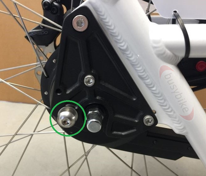 Bobike 1118 Klappbare Fußstütze + Montagesatz für Urban Arrow