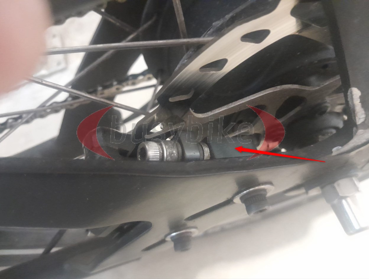 Urban Arrow Schijfrem Adapter ACHTER  Model Frame voor 2019)