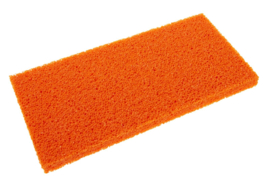 Losse schuurspons Rood/Grof KLEIN 280 x 140 mm.