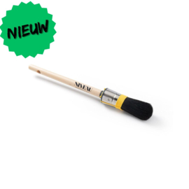 Patentpuntkwast zwart touw mt.10