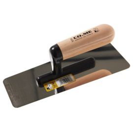 CO.ME, Spaan 240x100x0.6mm, Venetian Trowel, Houtgreep