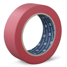 TechnoTape Maskingtape Washi Extra strong Rood 36mm x 50m