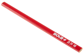 Timmermanspotlood 24cm. SOLA Droog Hout