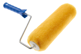 Roller Compleet (Trend) 25 cm. Kunstvacht incl. beugel