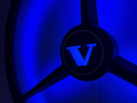 LED 3 spoke steeringwheel black