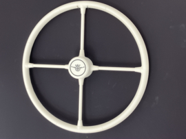 Decorative 4 spoke steering wheel