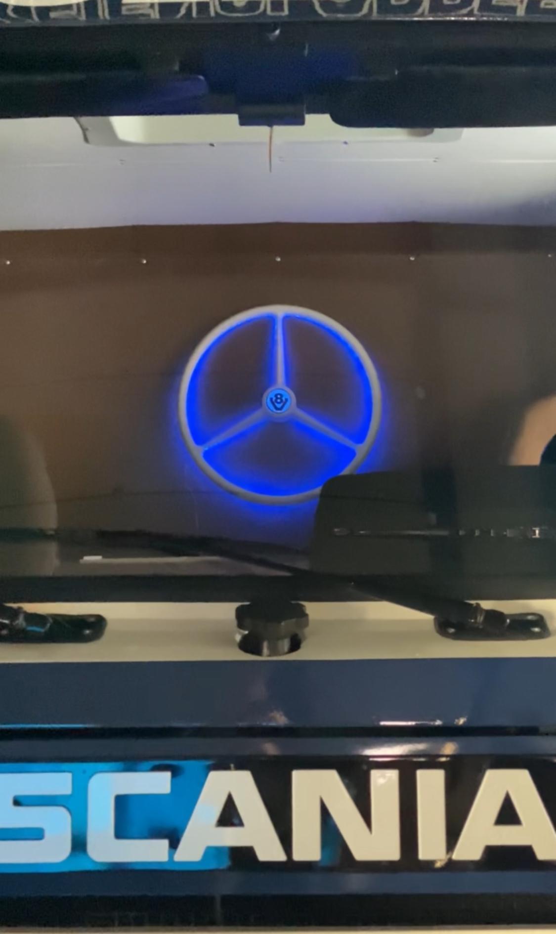 LED 3 spoke steeringwheel