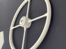 Decorative 4 spoke steering wheel