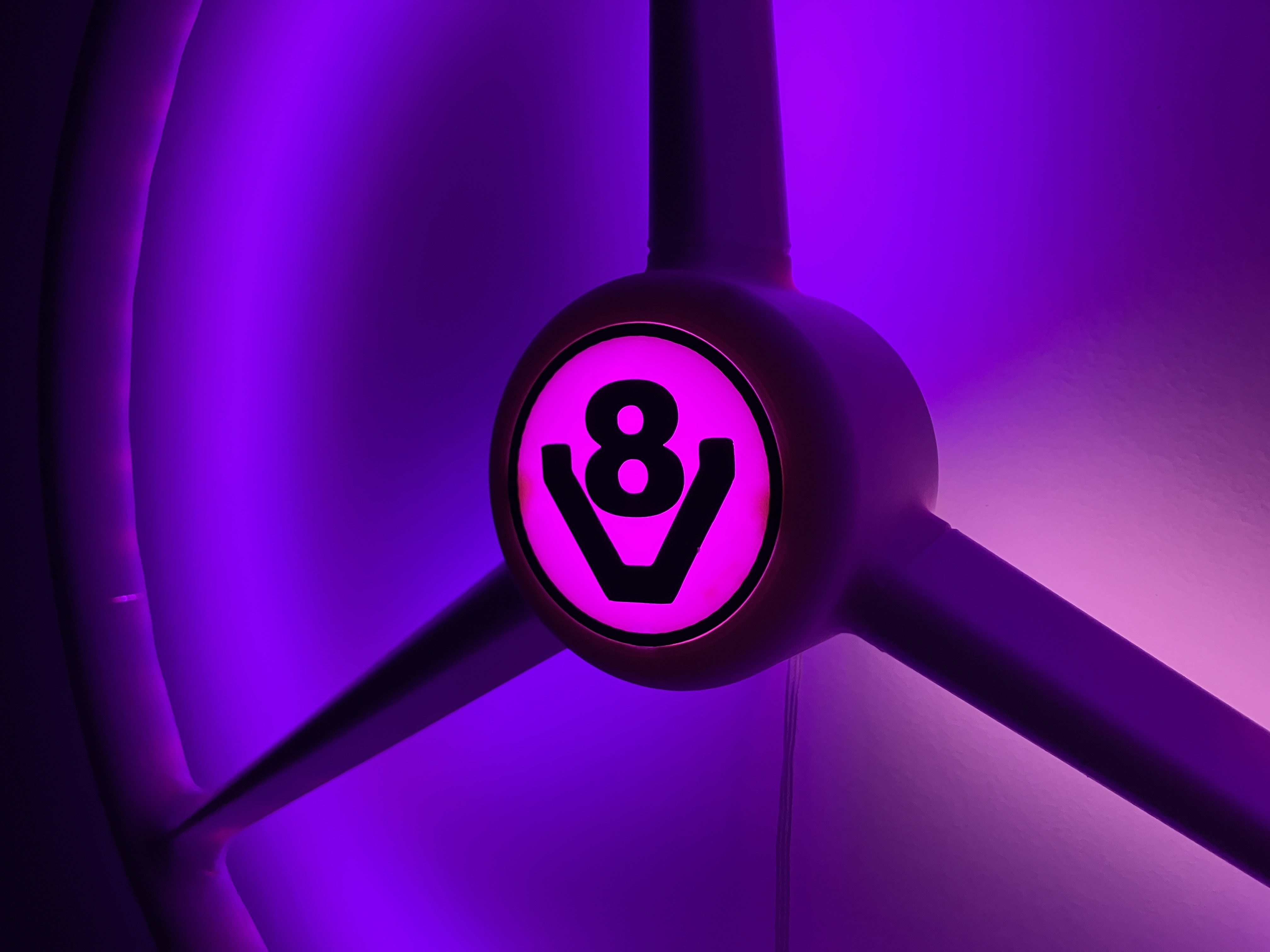 LED 3 spoke steeringwheel
