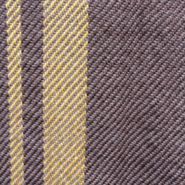 omslag doek   bruin met geel 80x170