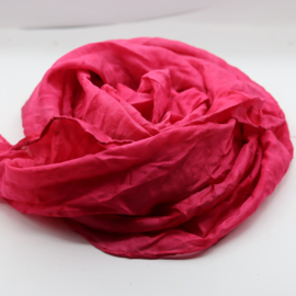silk scarf pink 90x90