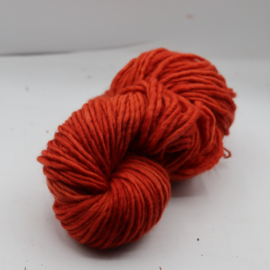 1/1 viltwol oranje/rood gemêleerd