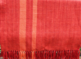omslag doek   rood 70x180