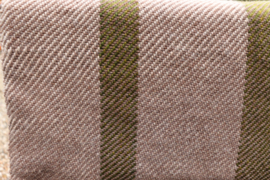 omslag doek  groen/beige   70x185