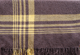 shawl brown and yellow