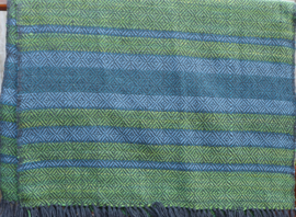 omslag doek diamantkeper groen/blauw 80x185