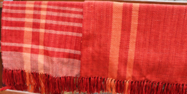 omslag doek   rood 70x180