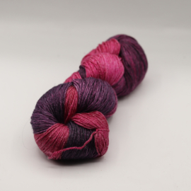 Sokkenwol paars roze