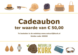 Cadeaubon € 50,-