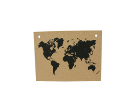 Prikbord 'World Map'