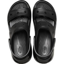 Crocs classic mega crush sandal black