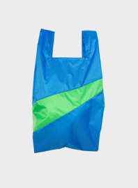 Susan Bijl - The New Shopping Bag - Wave & Greenscreen MEDIUM