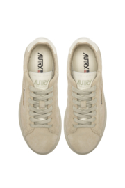 AUTRY - DALLAS - LOW WOMAN SUEDE LEATHER PAPYRUS / MARSH
